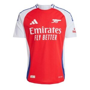 Adidas Red and White arsenal Soccer Jersey